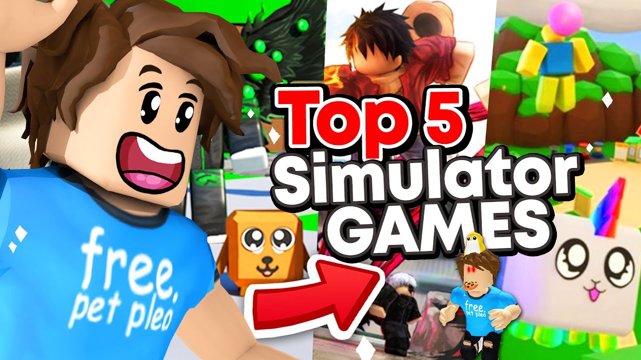 Top 5 SIMULATORS Of 2020 in Roblox