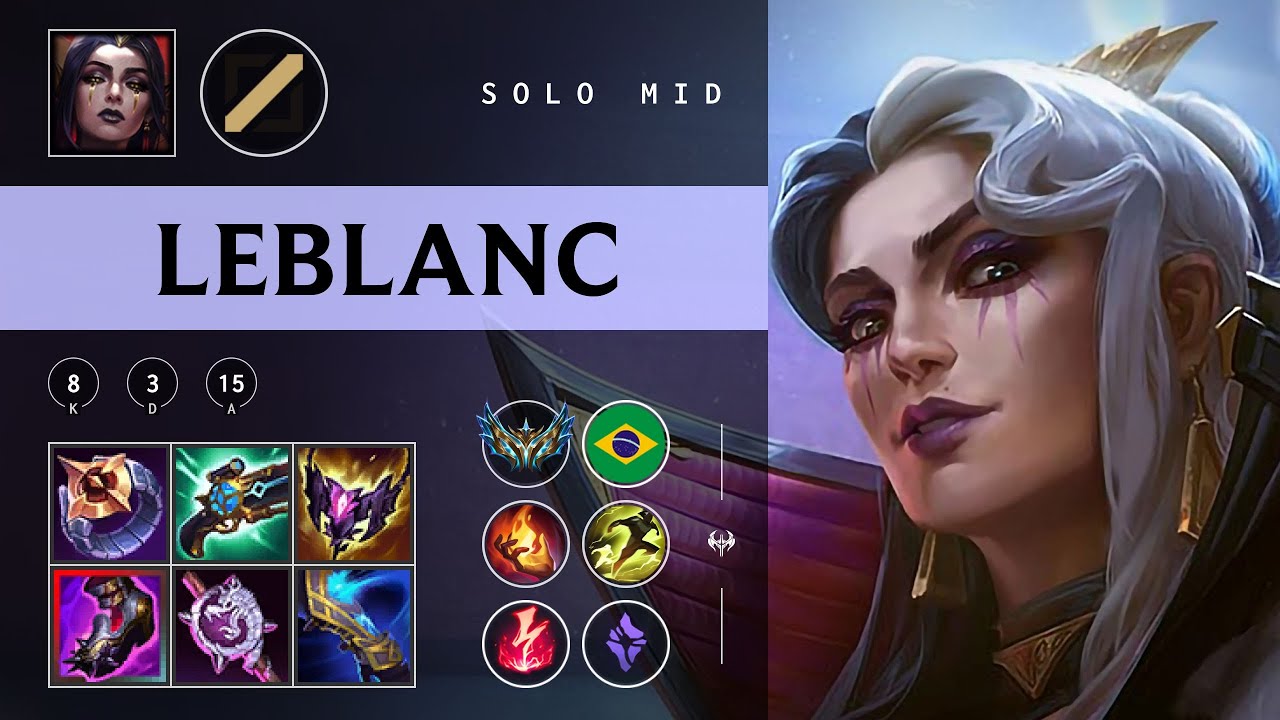 LeBlanc Mid vs Vladimir - BR Challenger Patch 25.24