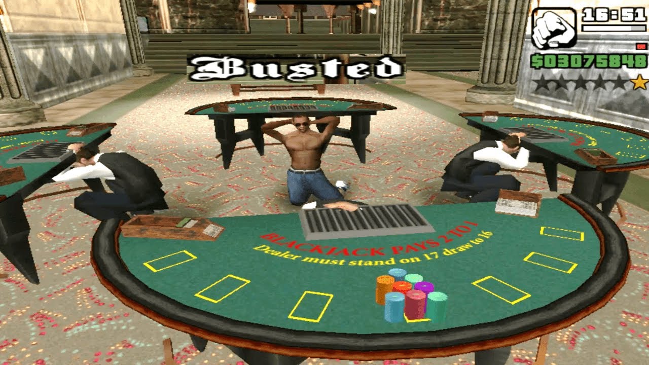 Задержан #35 в казино Caligula's and Four Dragons | GTA SA