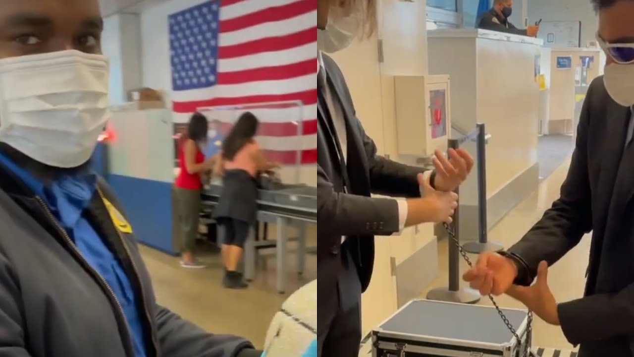 CHINATOWNMARKET Hand-Delivers $15,000 Swarovski Diamond Basketball, TSA Confused 😂