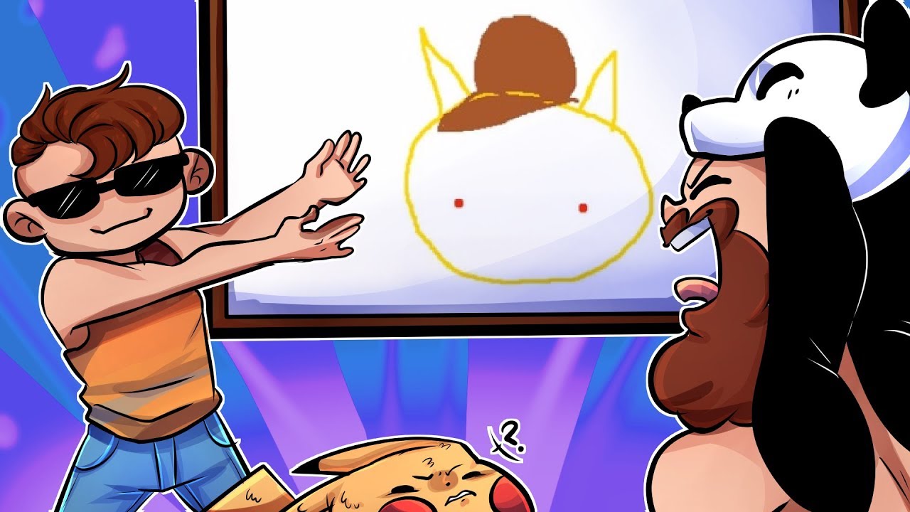 Awe Inspiring Detective Pikachu Art + Getting Mad At Nogla - THE DRAWING GAME