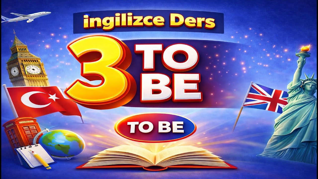 TO BE Bu Kadar Basit ! Sıfırdan İngilizceye Giriş :DERS 3
