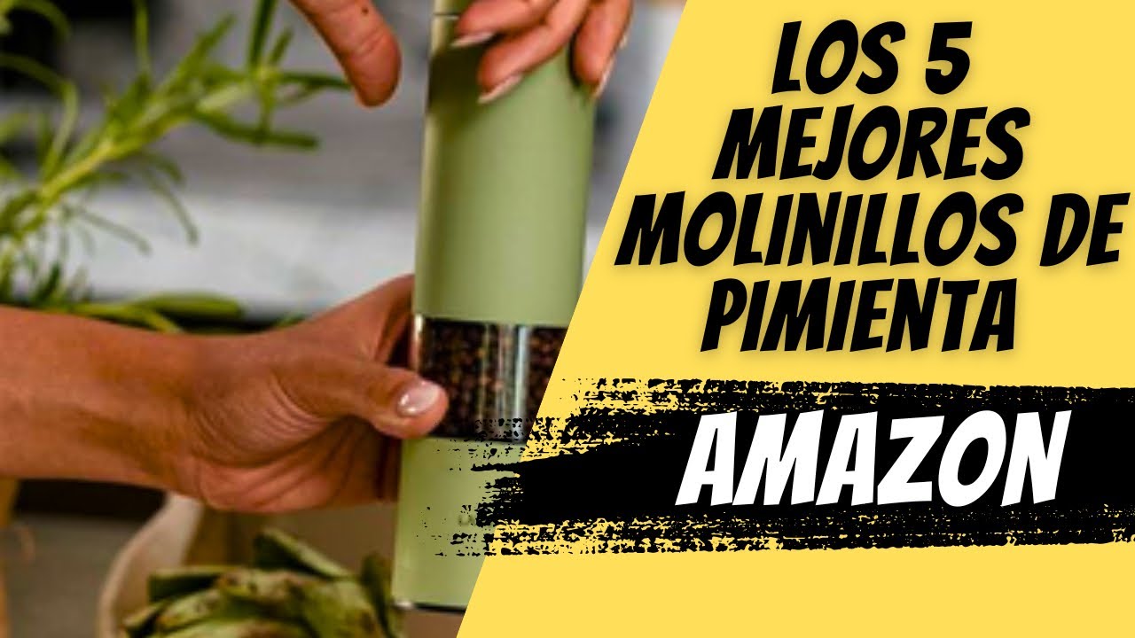 Los 5 mejores MOLINILLOS de PIMIENTA AUTOMÁTICOS