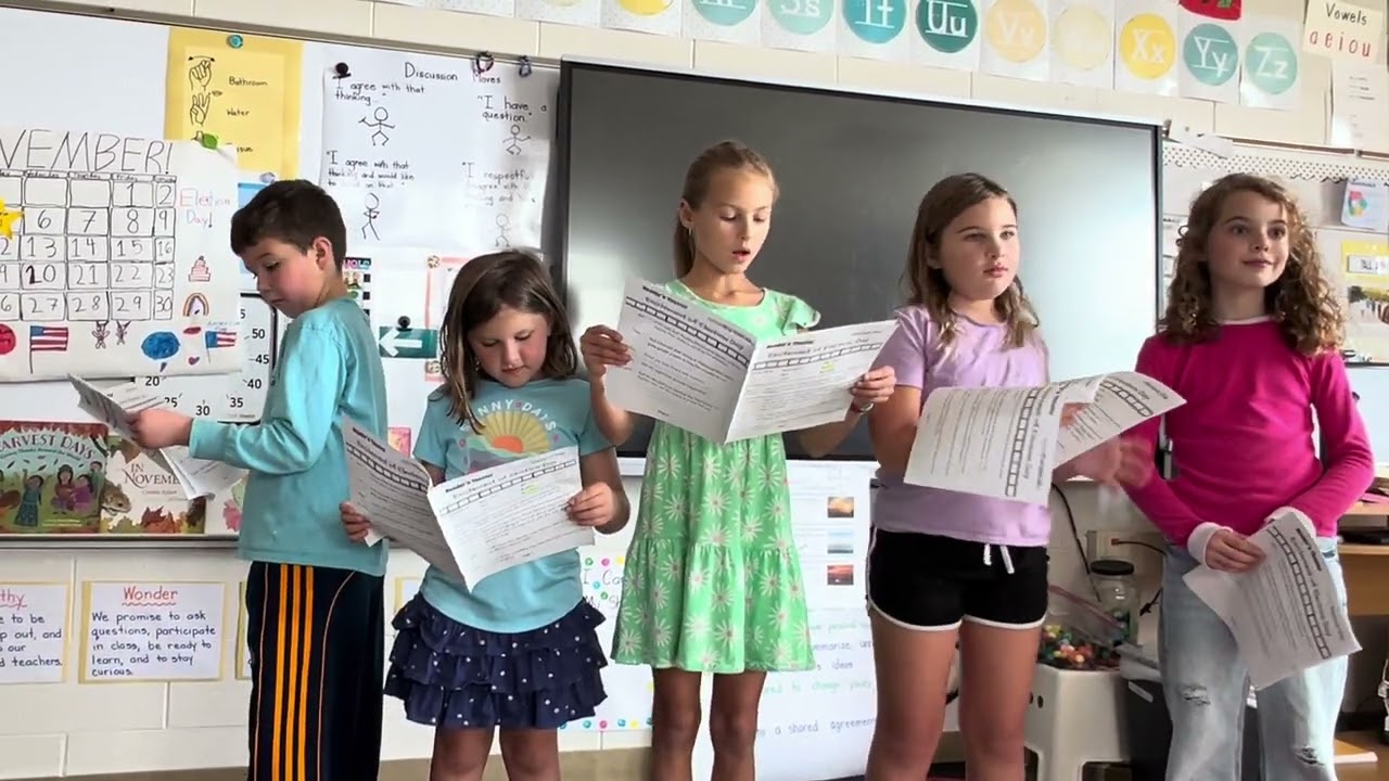 Third Grade Readers Theater - Ep. 1