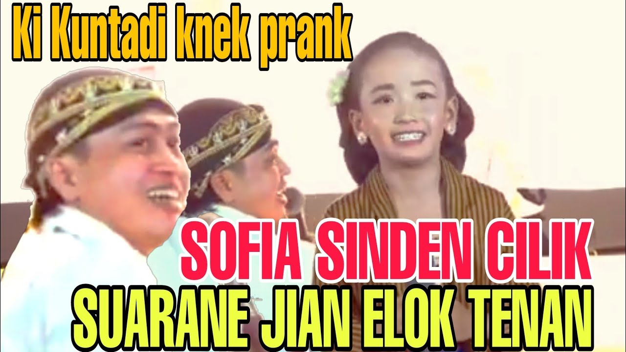 Sofia bikin kagum semua penonton❤️ ki Cahyo Kuntadi Nemu sinden cilik bersuara Emas