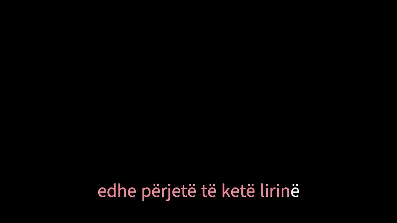 Dua Me Shume Shqiperine  Karaoke