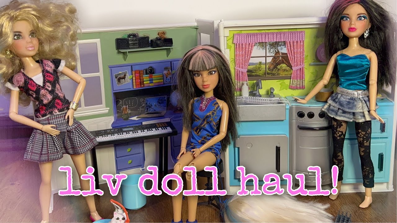 "Unboxing" 3 New Liv Dolls + A Doll House!! Doll Haul!