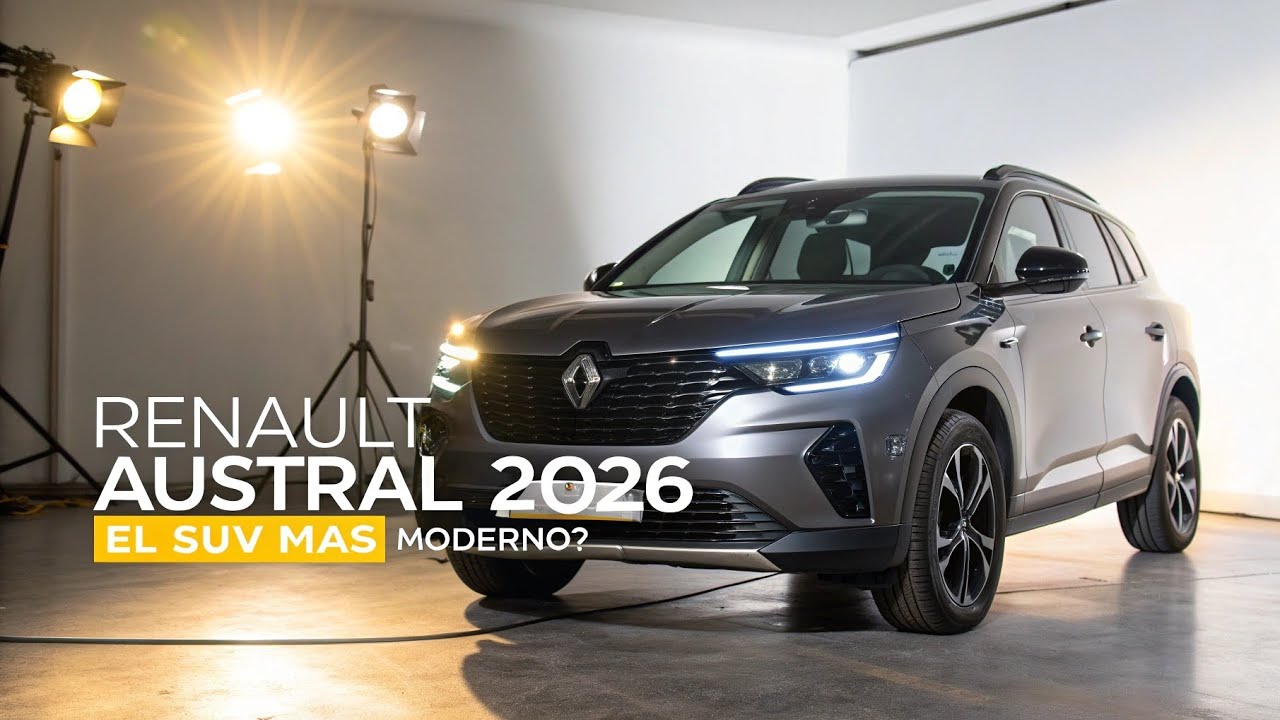 El NUEVO Renault Austral 2026 lo CAMBIA TODO SUV IMPERDIBLE