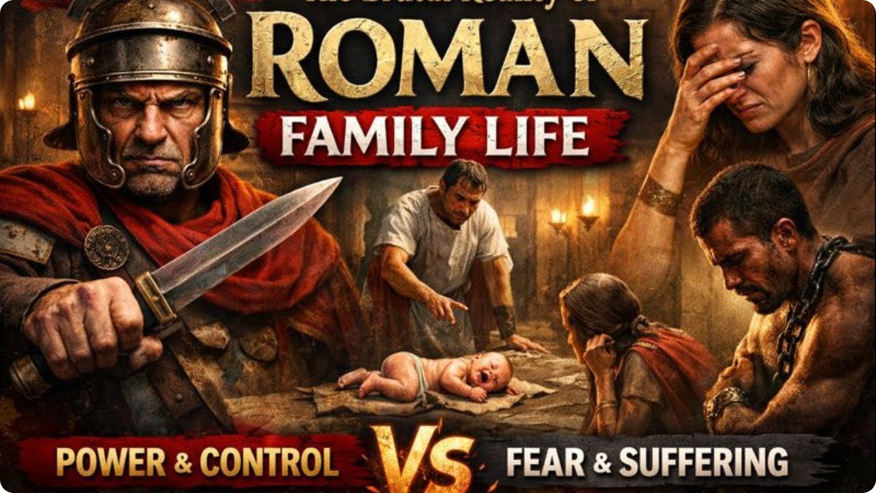 The Brutal Reality of Roman Family Life #darkhistory #history #empireroman #romeempire #greekhistory
