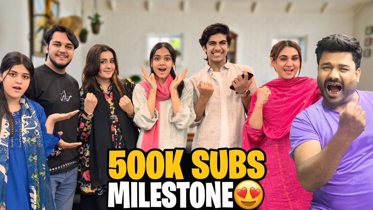 ALHAMDULILLAH 500K MILESTONE ACHIEVEMENT // MASHALLAH WE ARE 500K STRONG // THANKS EVERYONE