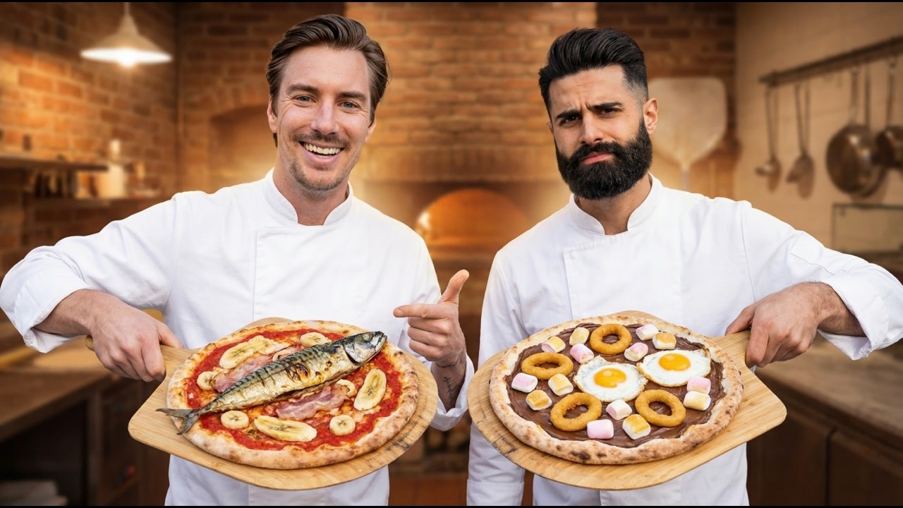 TESTAR ERA KONSTIGA PIZZA-KOMBINATIONER (MED SIMON KAFI)