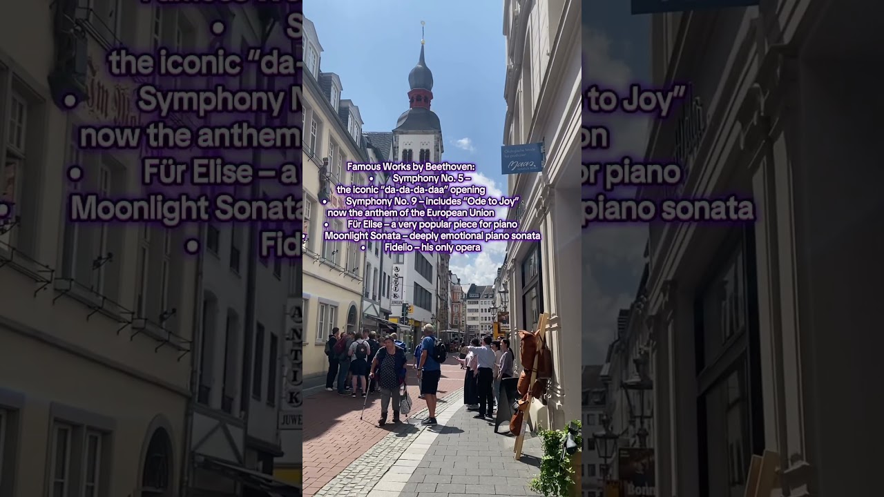 Bonn City Birthplace Of Beethoven #travel #beautifulworld