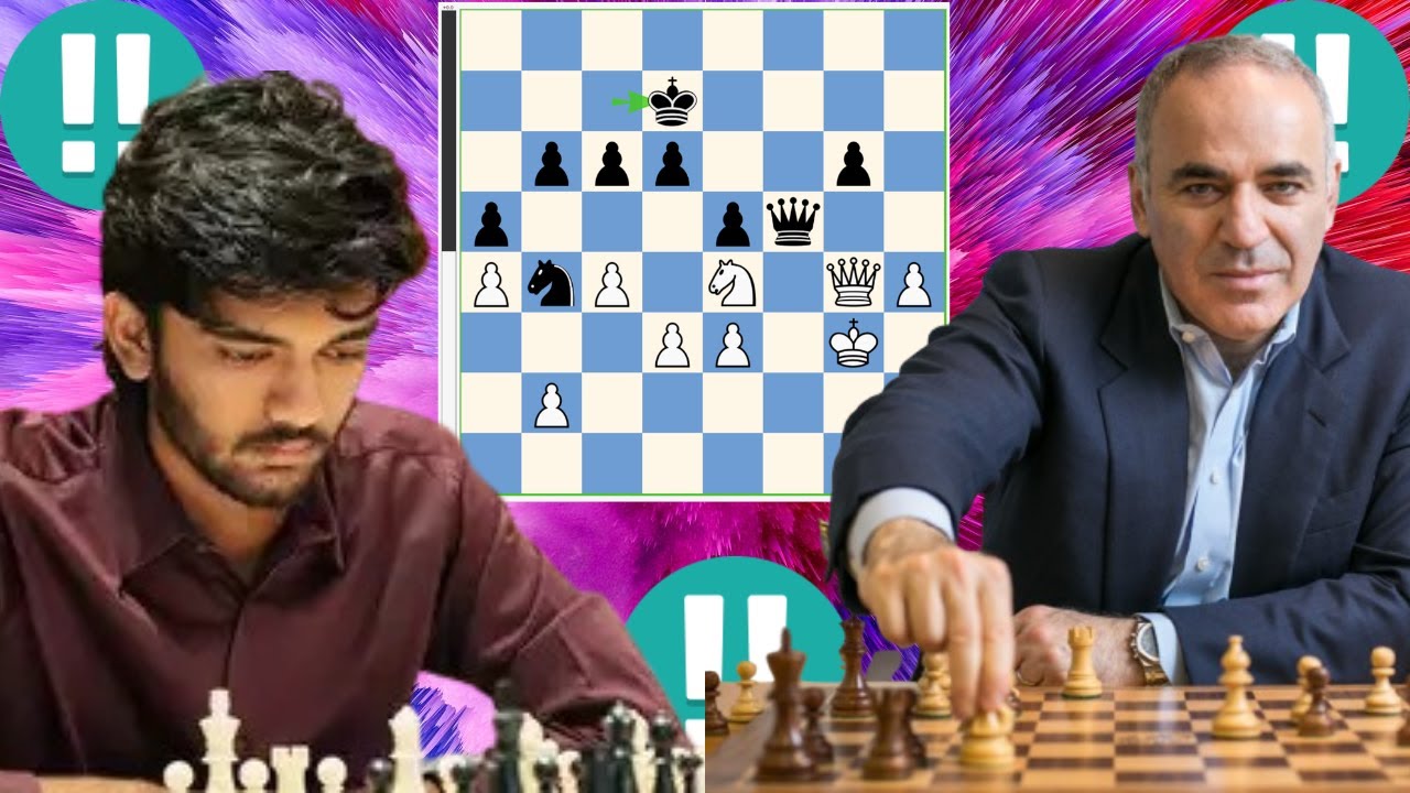 Supper Garry Kasparov vs Gukesh Dommaraju 5