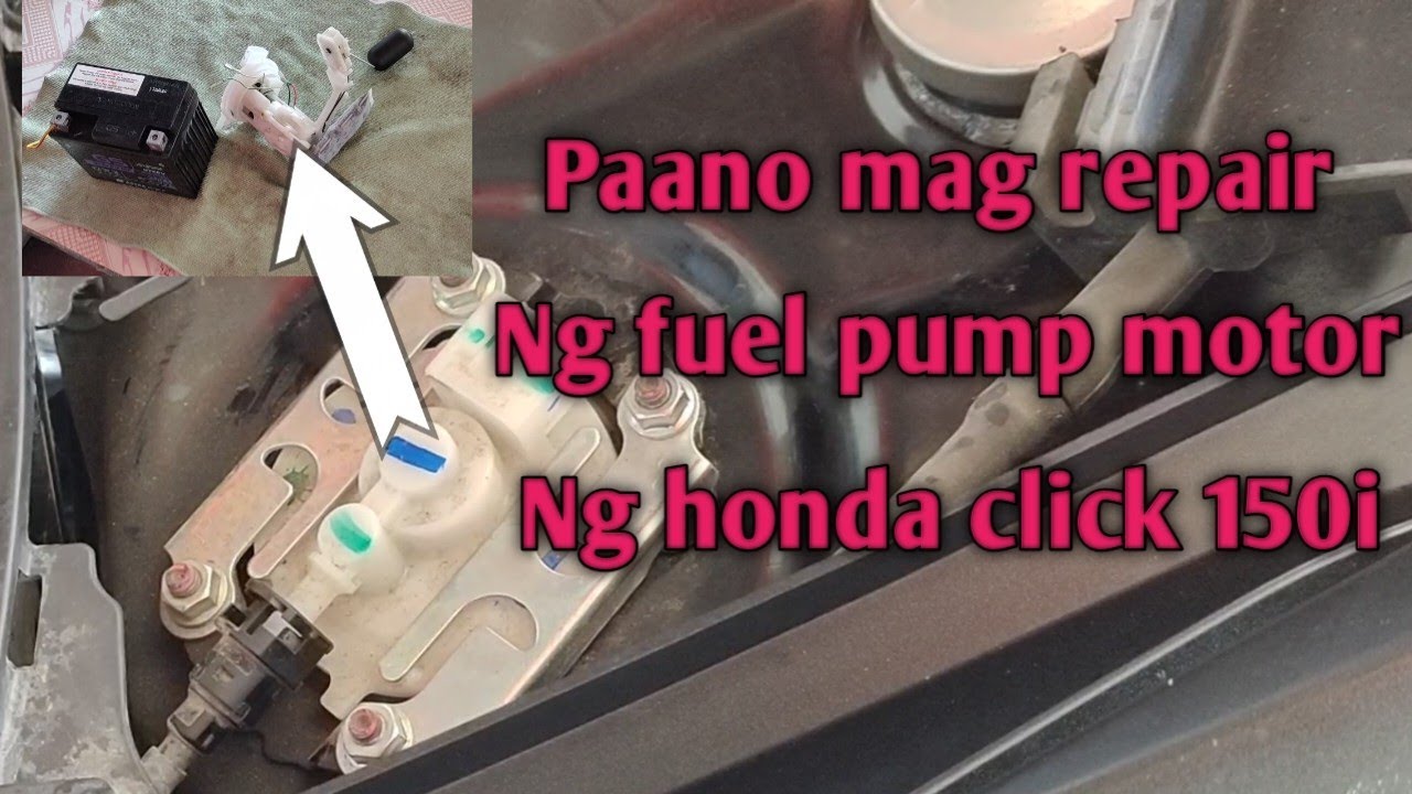 Paano mag repair ng fuel pump motor ng Honda click 150i #ARVINEDATV #click150i #fuelpumpmotor