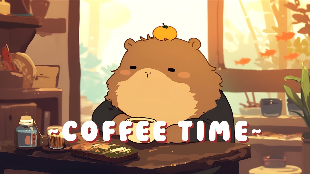 Capybara Lofi Zone - Cozy Lofi Hip Hop Mix ~ Peaceful Moments ~ 🦫 🍵 ✨
