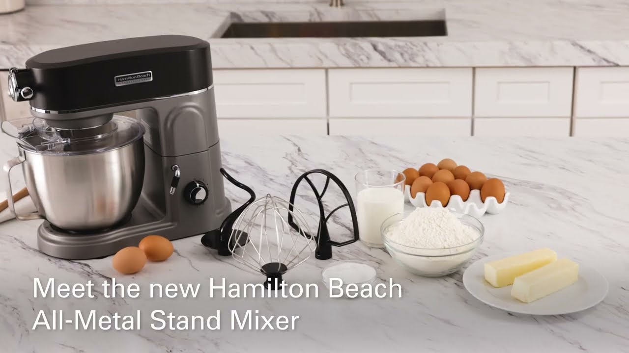 Stand Mixer | Hamilton Beach&reg; Professional | All-Metal Stand Mixer (63240)