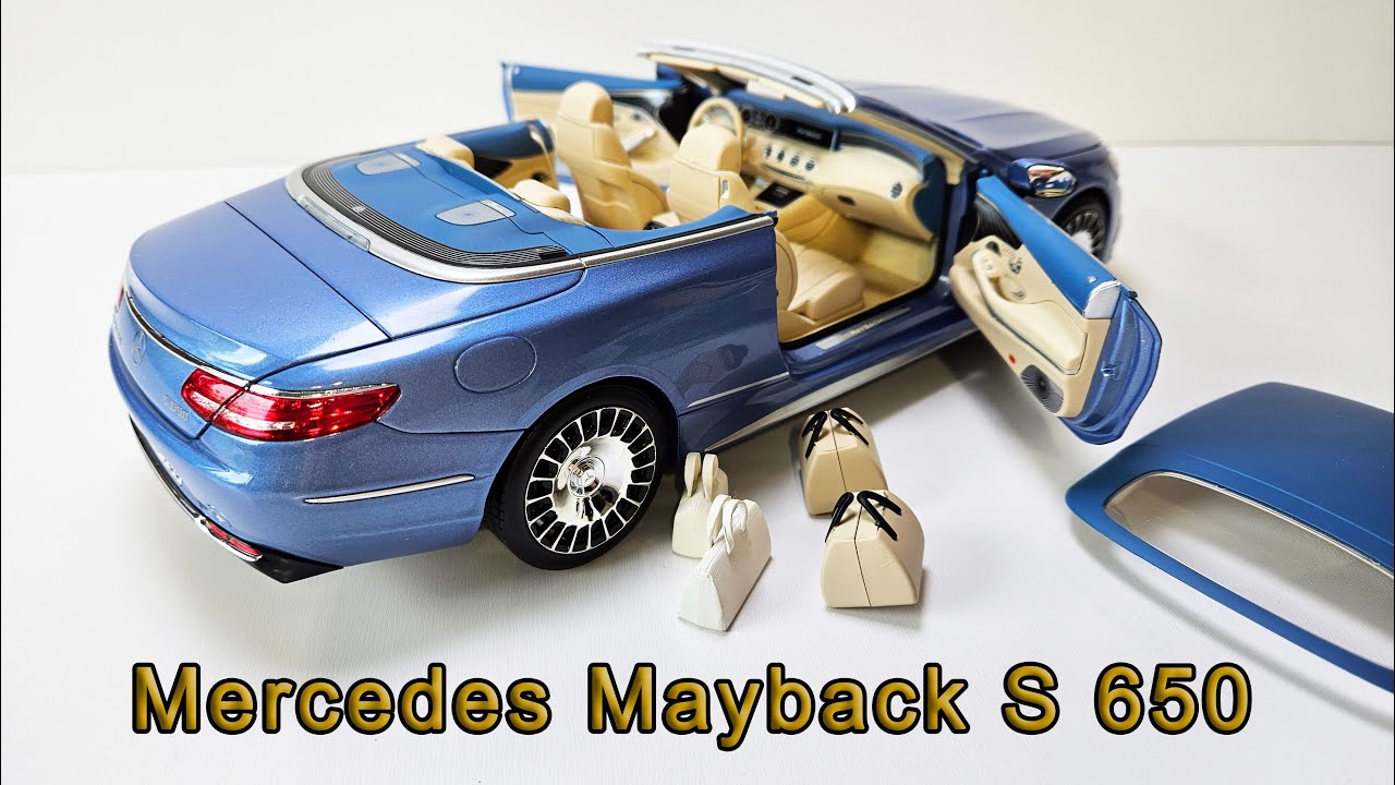 1:18 Norev Mercedes Benz Maybach S650 CABRIOLET