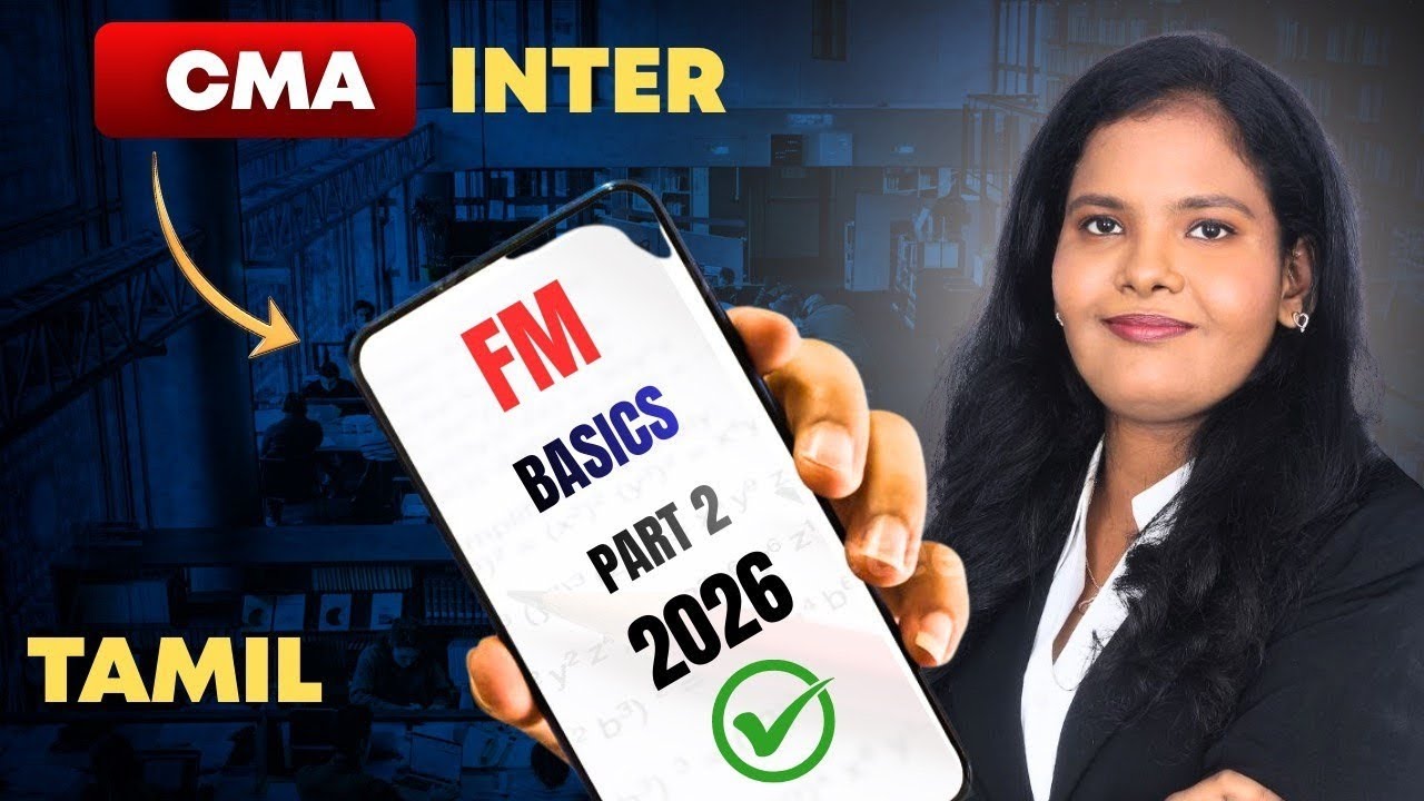 CMA Inter financial management basics class 1 part 2 