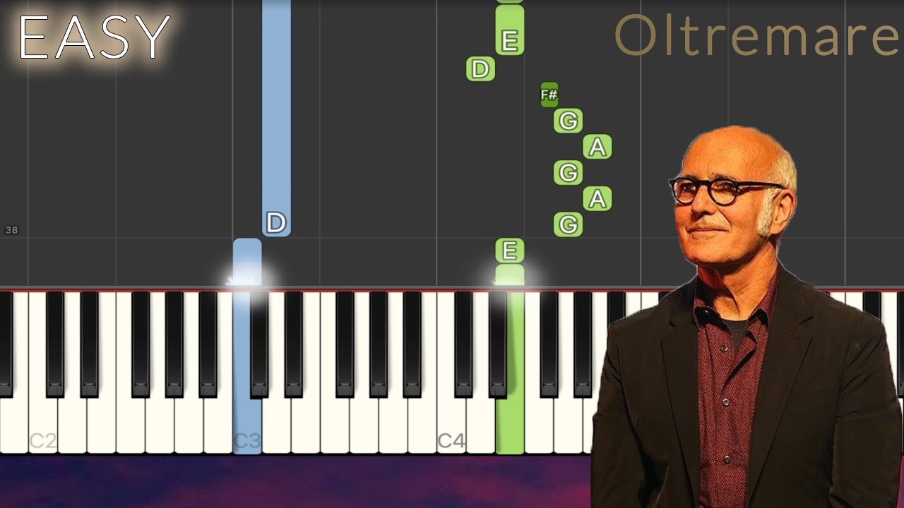 Ludovico Einaudi - Oltremare EASY Piano Tutorial