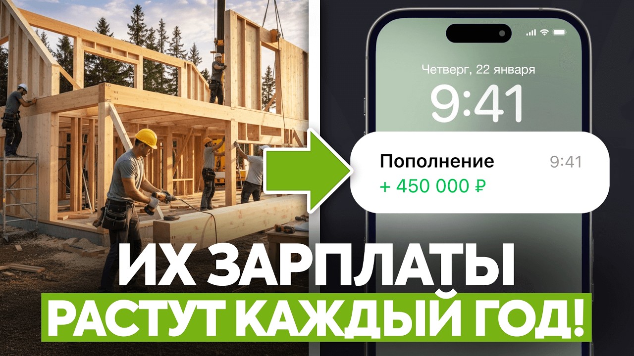 Эта профессия будет жить вечно! Сколько РЕАЛЬНО зарабатывают монтажники в России в 2026 году?