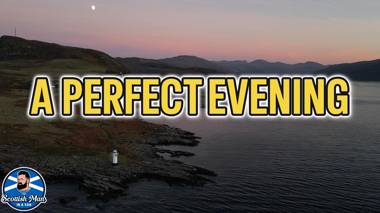 A PERFECT EVENING IN ACHILTIBUIE AND RHUE LIGHTHOUSE - VANLIFE SCOTLAND SERIES 2 - EP 7