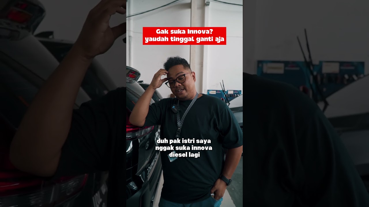 Gak suka Innova? tinggal ganti aja