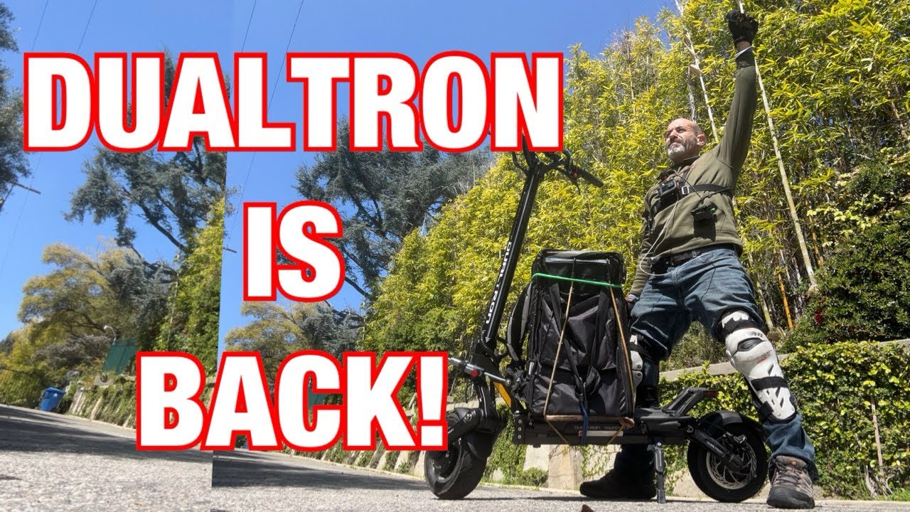 Dualtron Thunder 3 New 🔥 Electric  scooter 🛴 for  Doordash joins fleet!    BEAST OF BUILD QUALITY