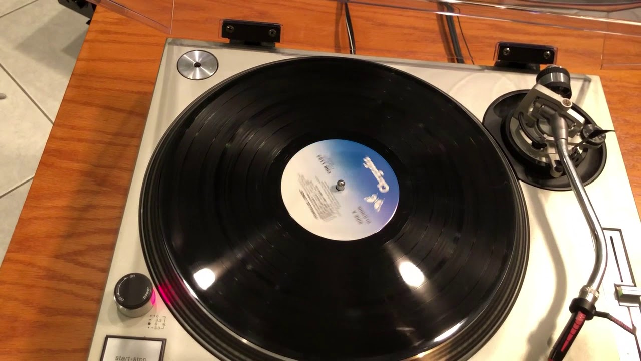 Technics&nbsp;SL-1200MK2 Direct-Drive Turntable with Dust Cover and Instructions