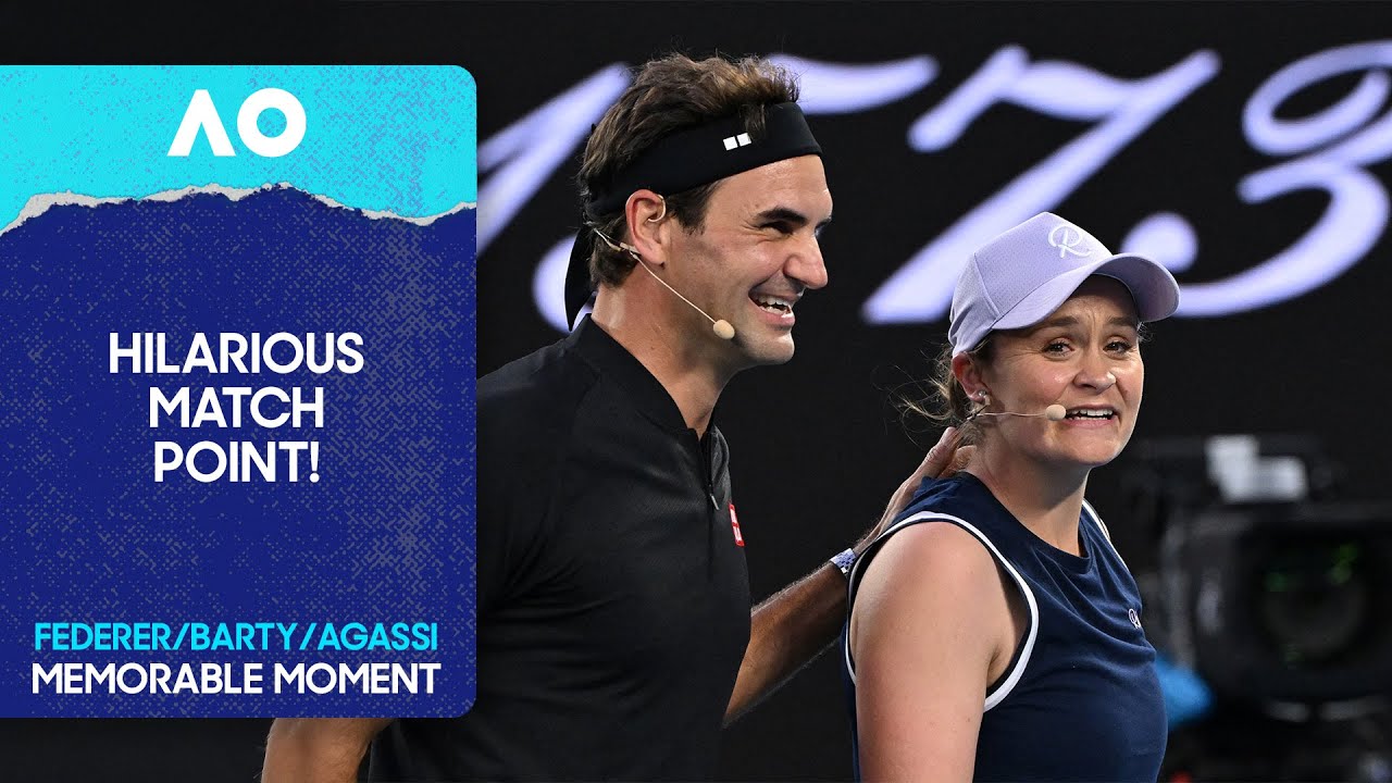 Federer Finishes the Match in Style | Opening Ceremony | Australian Open 2026
