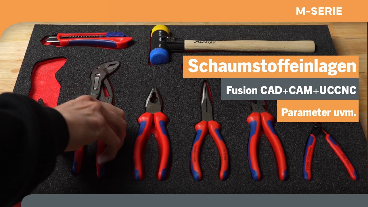 DIY Schaumstoffeinlagen (Knipex) + Fusion Tutorial