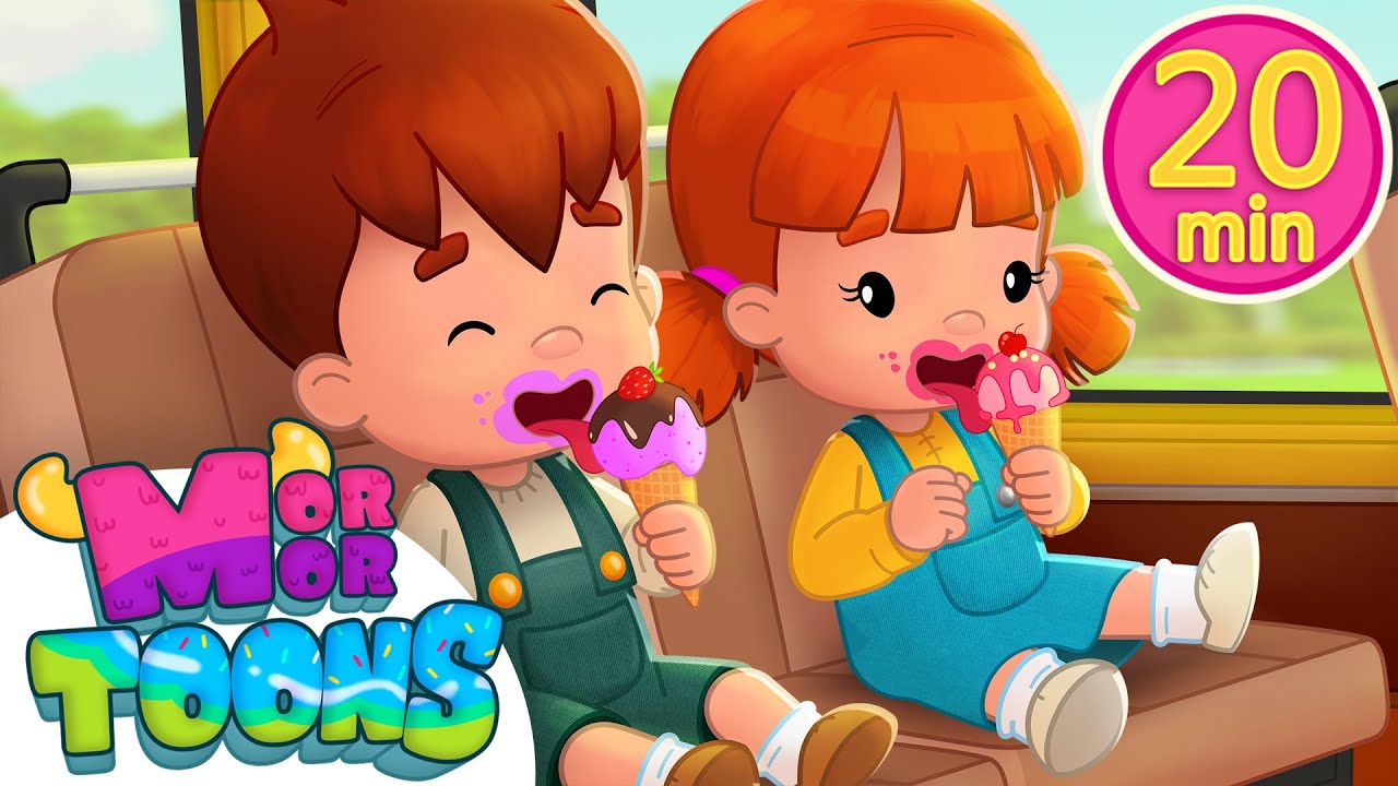 The Kids on the Bus | Preschool Songs Compilation | Mormortoons
