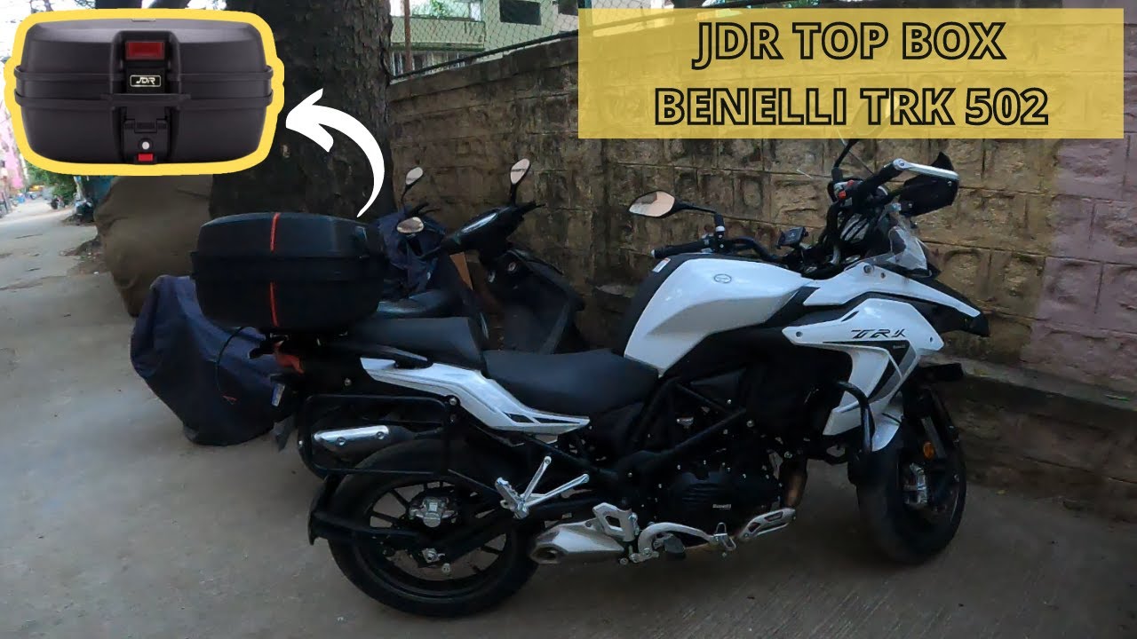 Affordable Hard Top Box For Benelli TRK 502 | Installation | Bikesterglobal.com