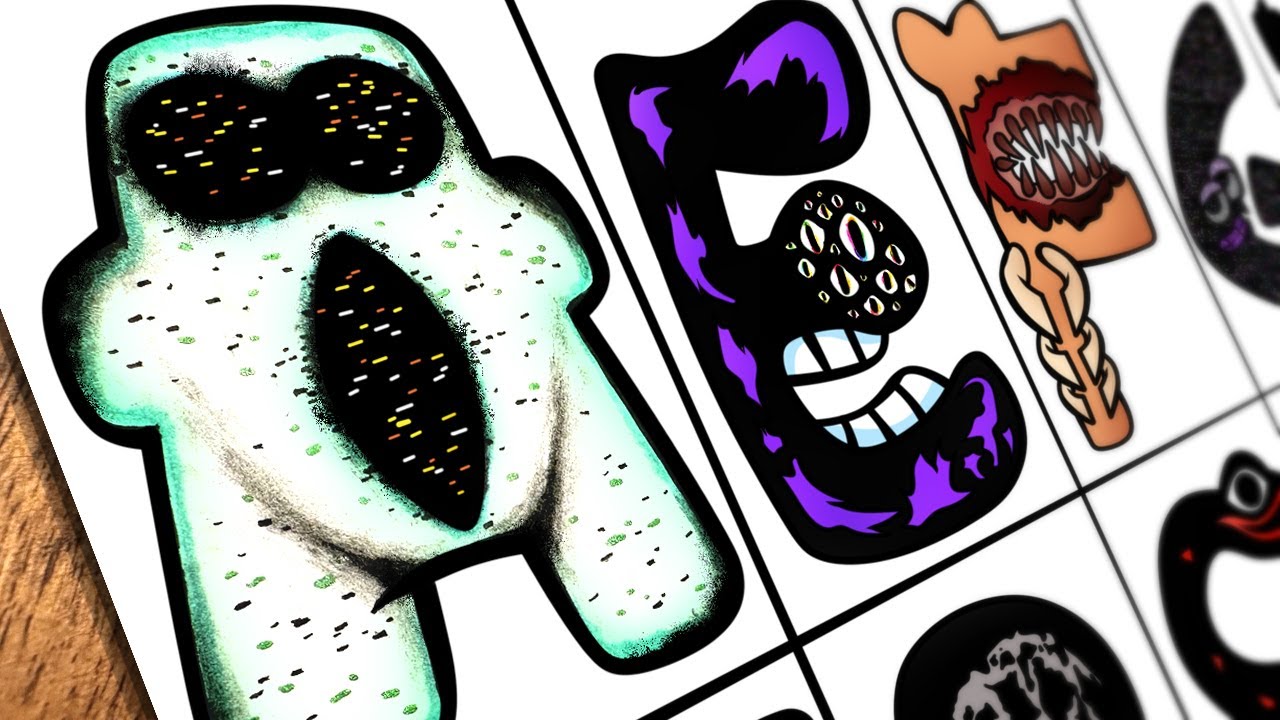 Drawing Alphabet Lore but It’s Doors Jumpscares Roblox / How to draw Alphabet Lore MEME