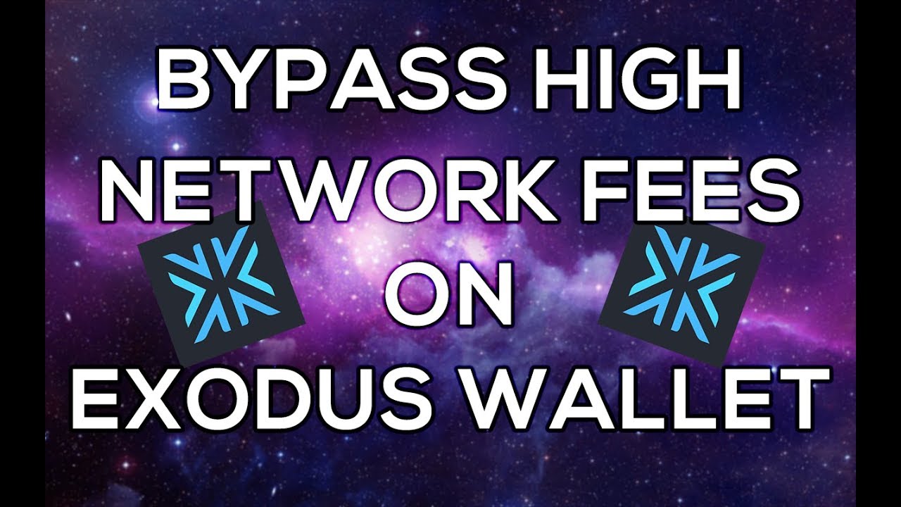 Bypass the Extremely High Bitcoin Network Fees on the Exodus Wallet