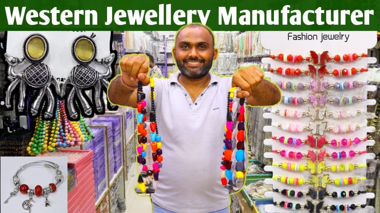 Explore Western Jewellery Manufacturer Mumbai | 92.5 Earrings Wholesale | Western Stylish Necklace