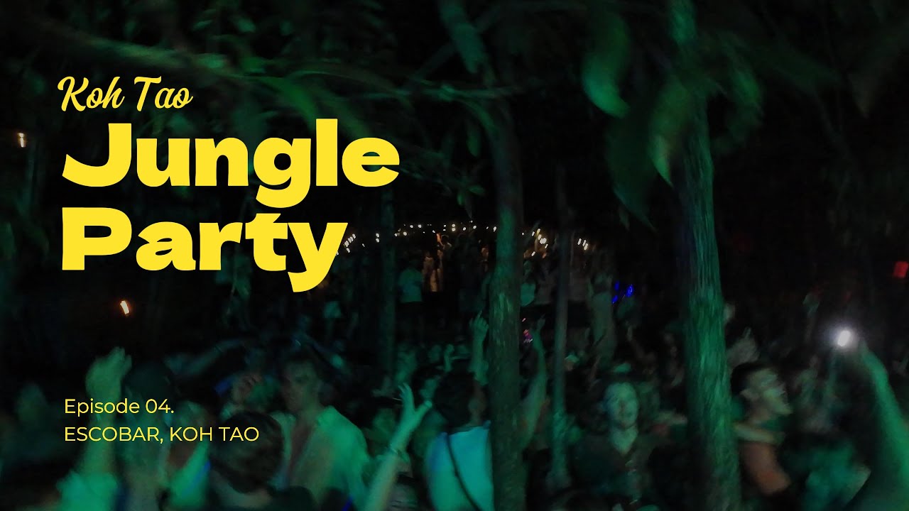 Crazy Night At Koh Tao Jungle Party and Island Tour! 