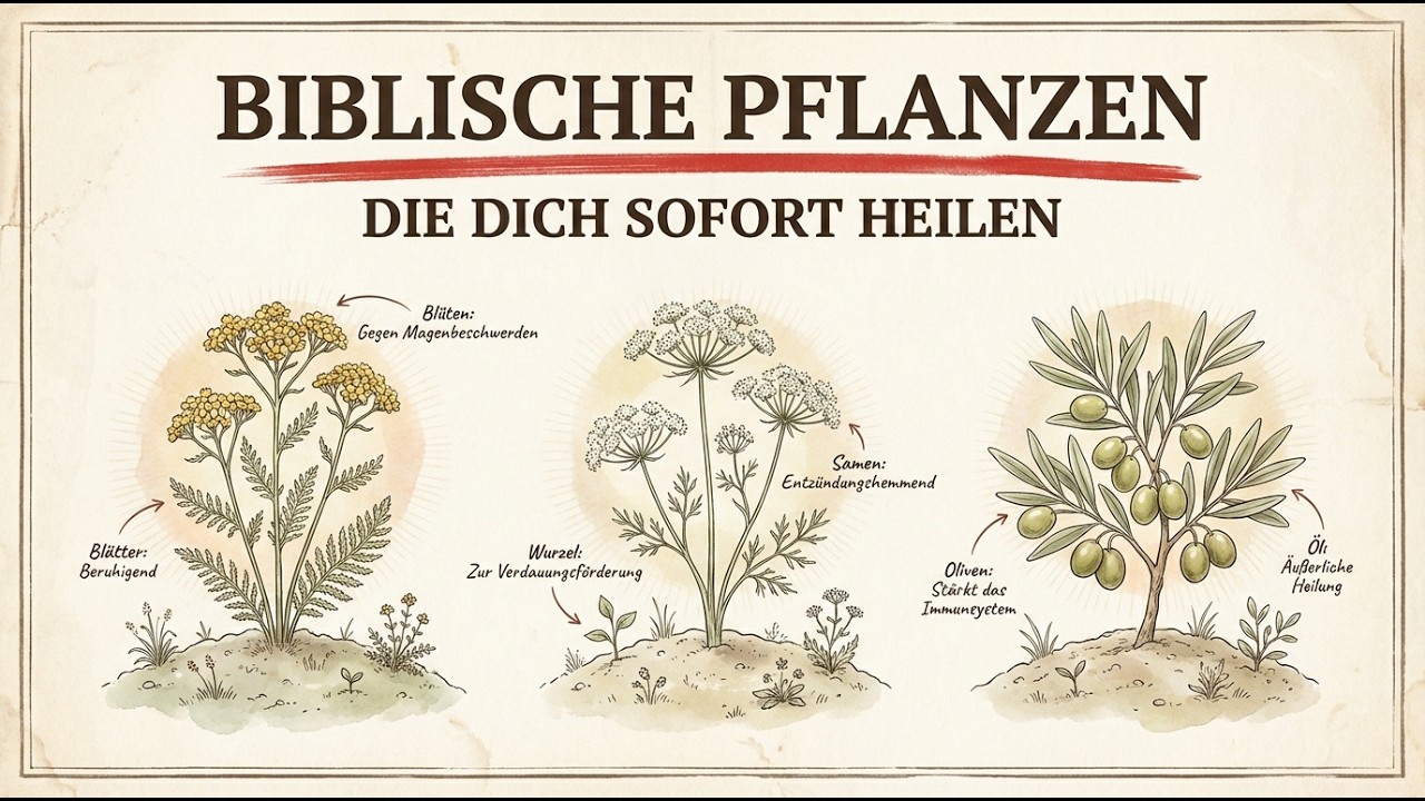 20 Biblische Pflanzen, die dich sofort heilen