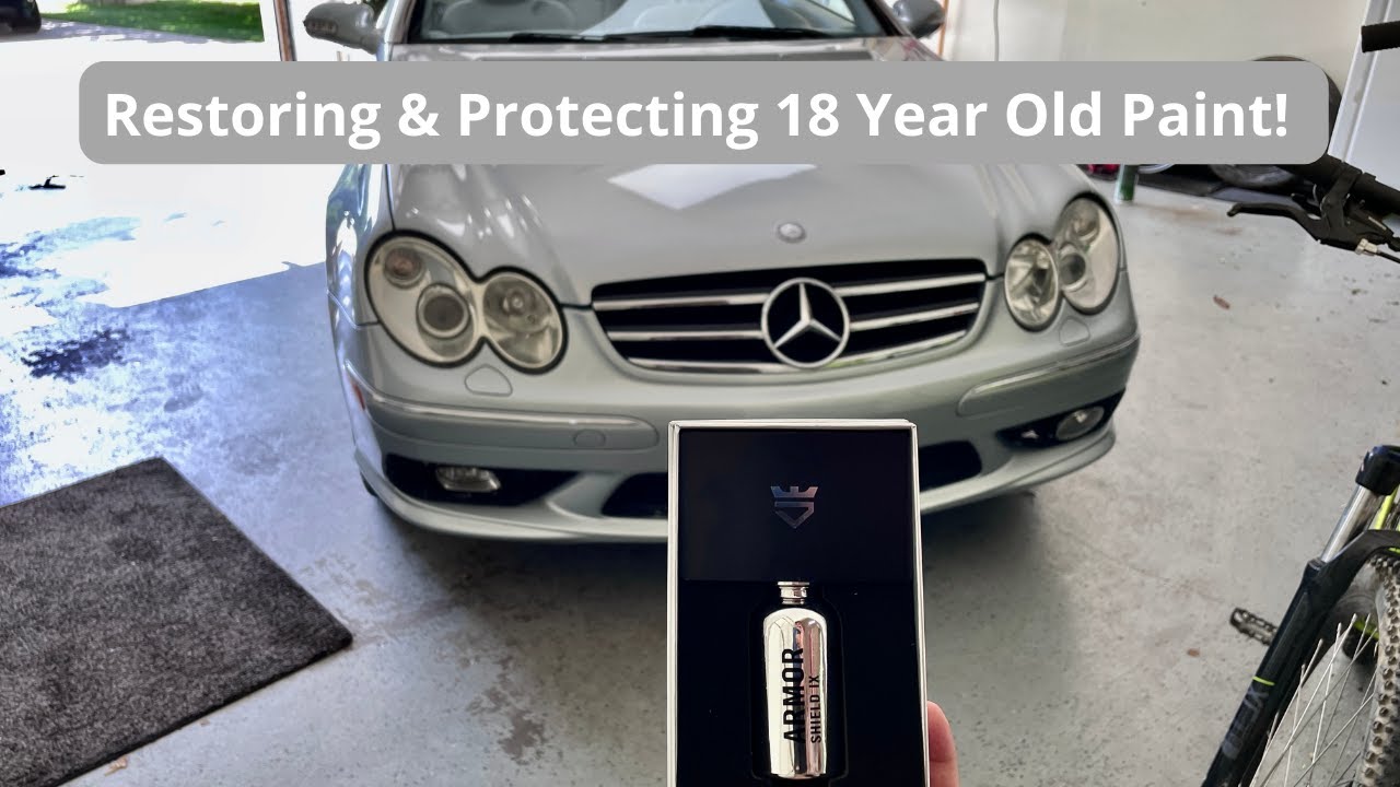 Paint Correcting/Coating My Mercedes CLK500