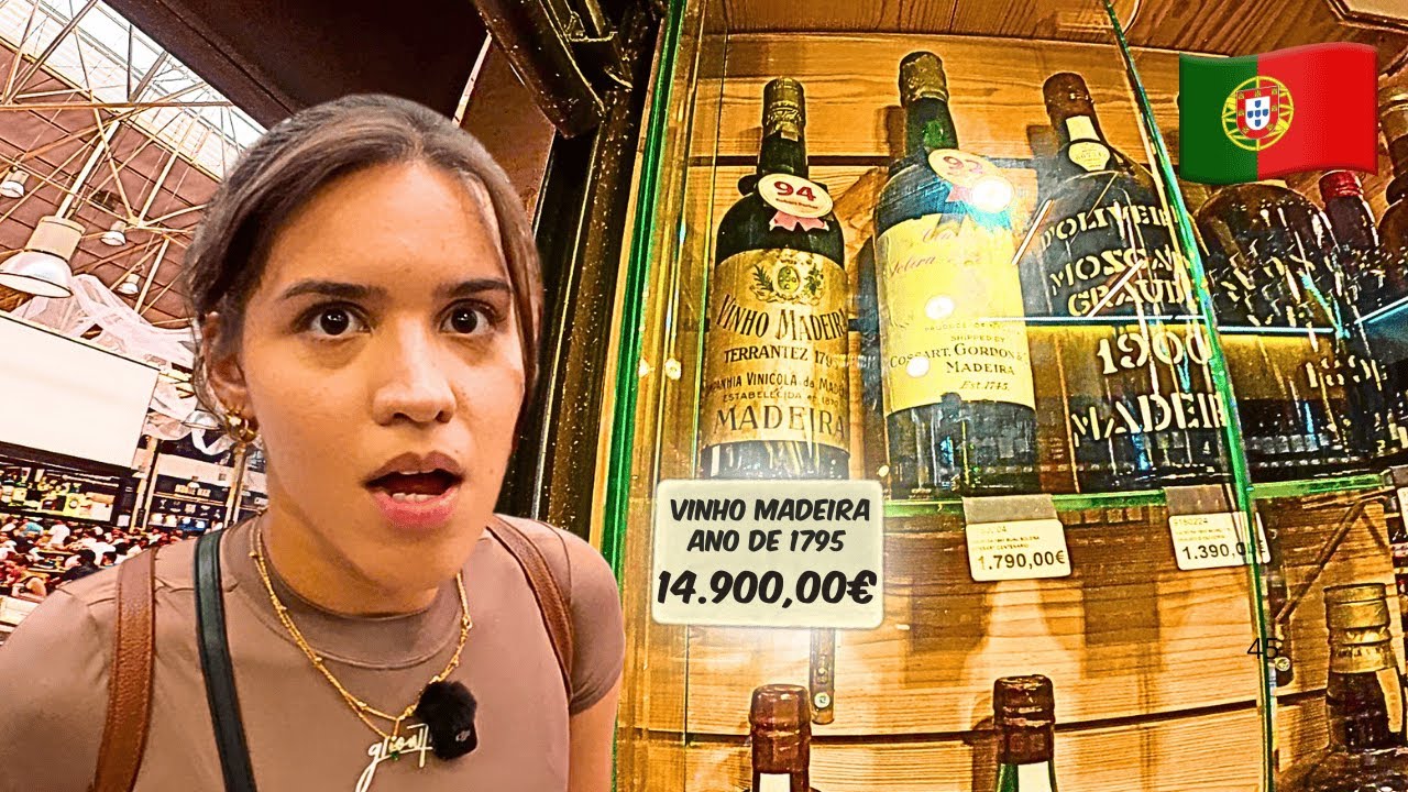 Como é um Mercadão Típico de Lisboa Portugal? + Preços 🇵🇹