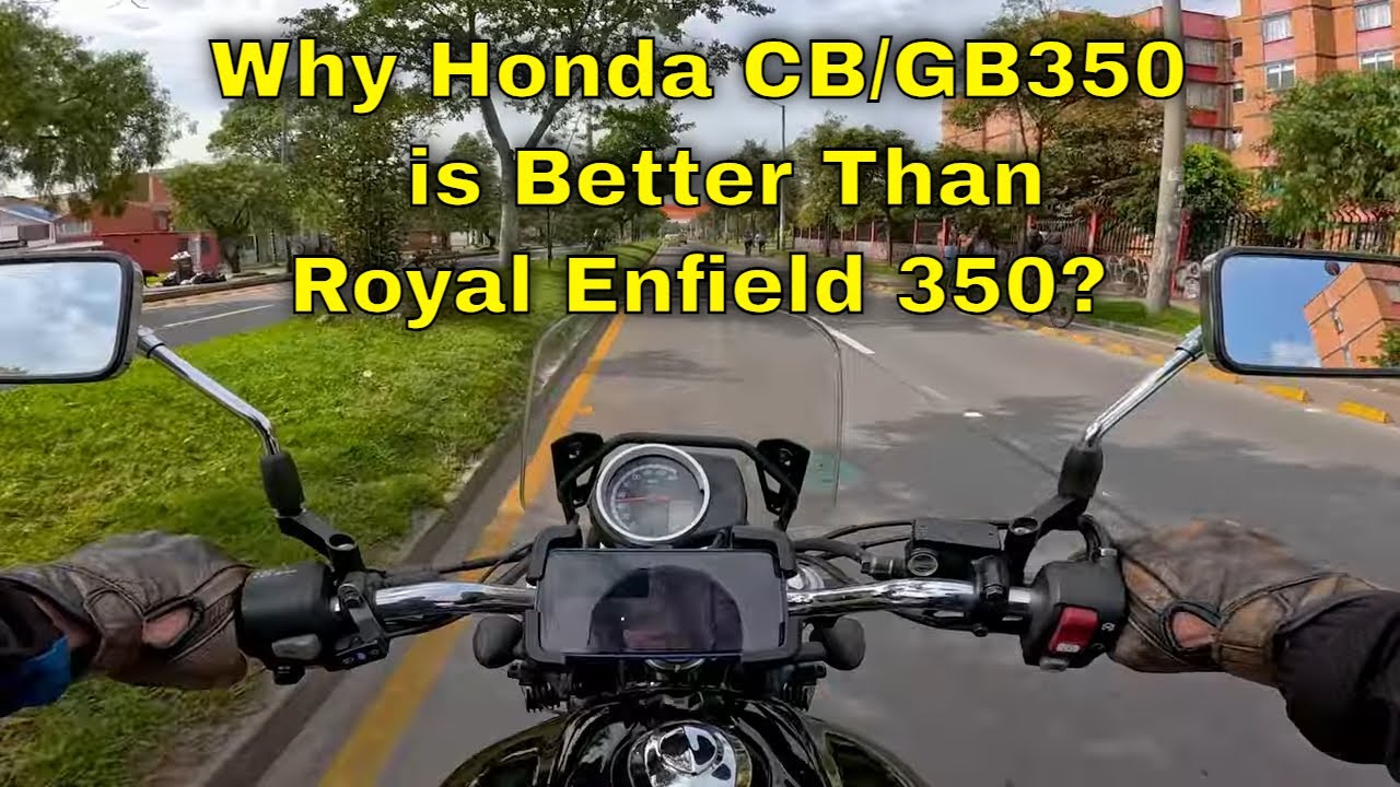 Почему Honda CB/GB350 лучше Royal Enfield 350