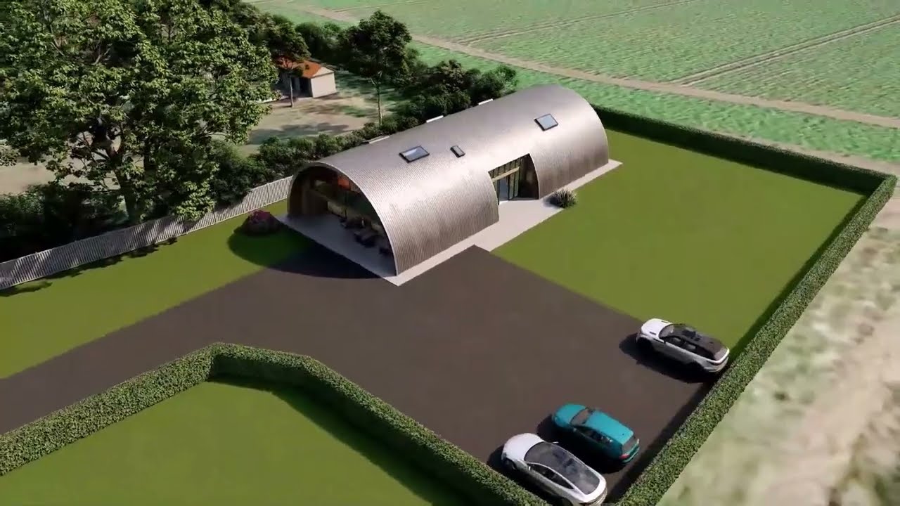 Nissen hut proposed 3D video tour