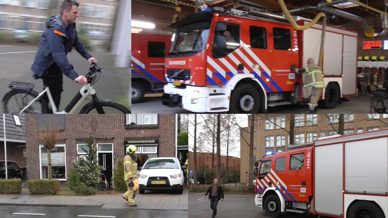 #85 [OPKOMST + UITRUK] Vrijwillige brandweer Hardinxveld met spoed naar een woningbrand + beelden TP