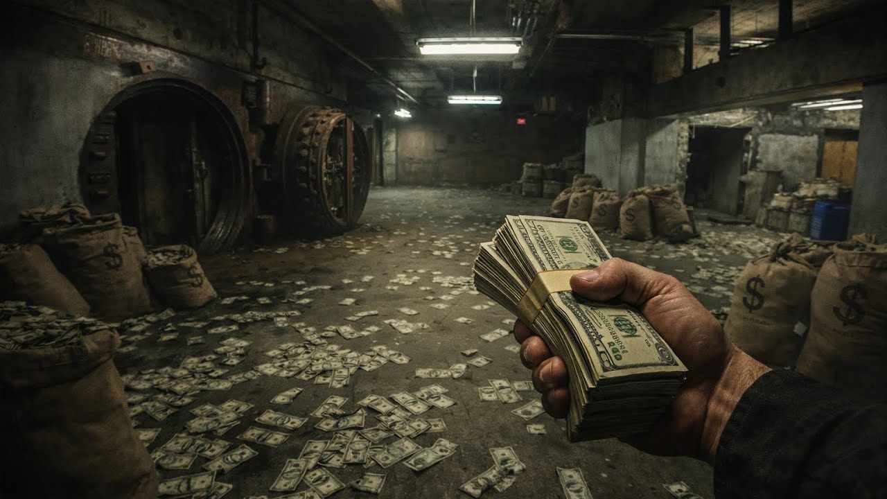 Exploring abandoned bank vault under Dallas!!!!!