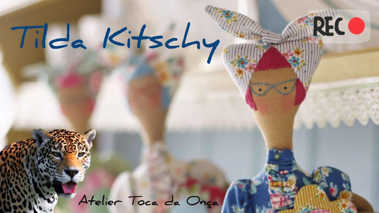 TILDA KITSCHY - Как сделать (TILDA DOLL KITSCHY FRIENDS TUTORIAL) DIY / Tilda doll easy PAP
