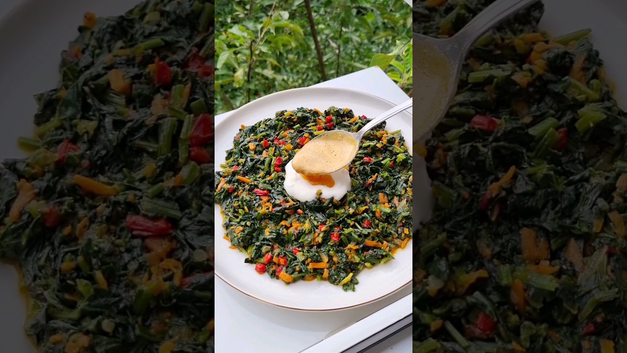 ISPANAĞI BİRDE BU ŞEKİLDE DENEYİN!!! #ıspanak #nefis #leziz #evyemeklerim