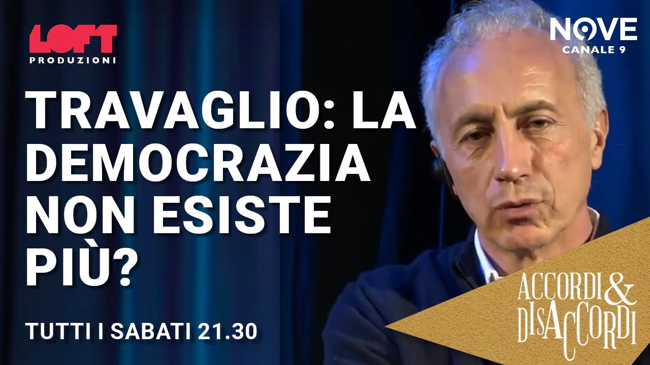 Travaglio: la democrazia non esiste pi&ugrave;?