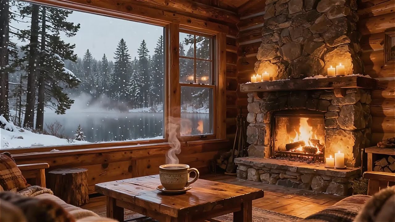 Warm Fireplace & Soft Piano Relaxing  #sleeping #relaxing #calm #peaceful #relax #sleepmusic