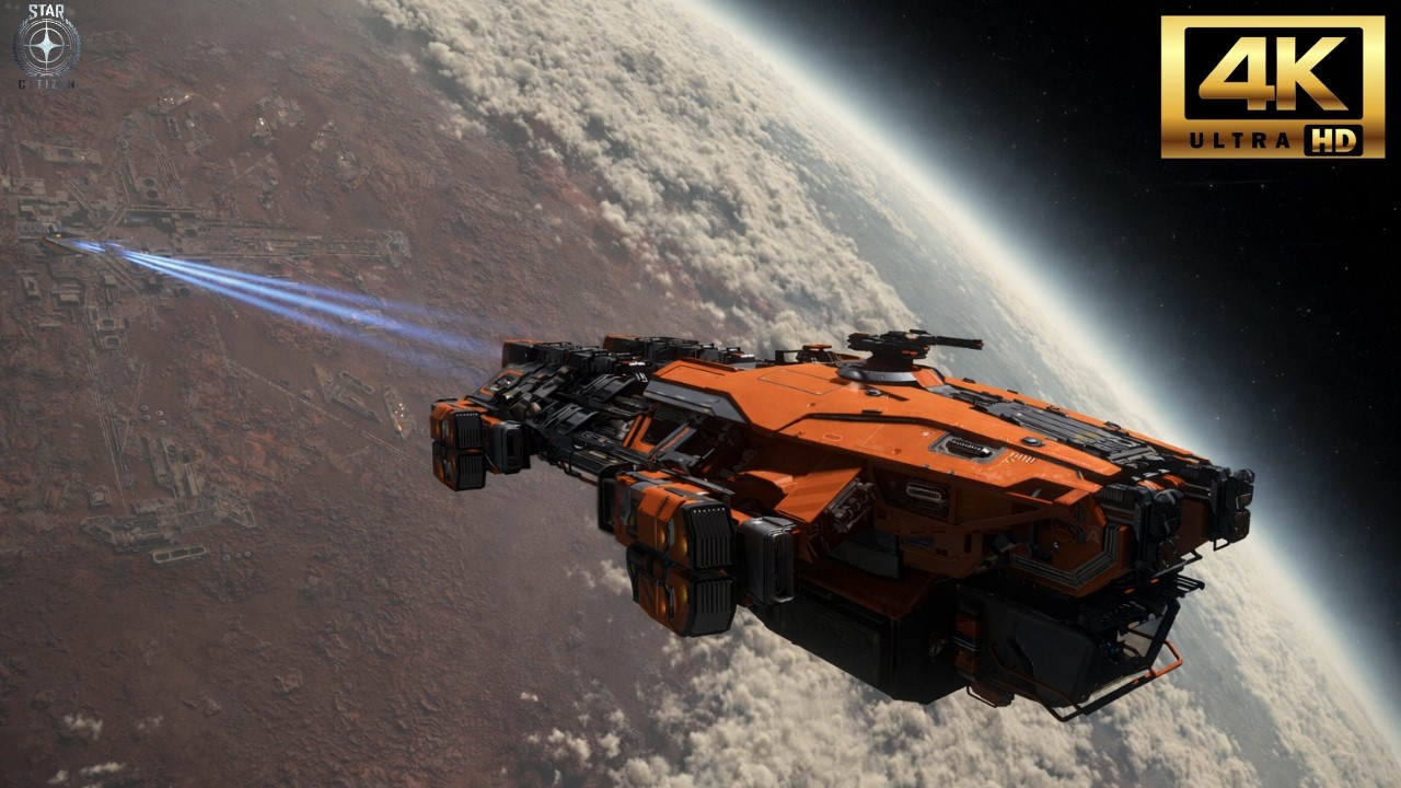 This Feels Like a Sci-Fi Movie… | Star Citizen Cinematic Space Travel 4K (No Commentary)