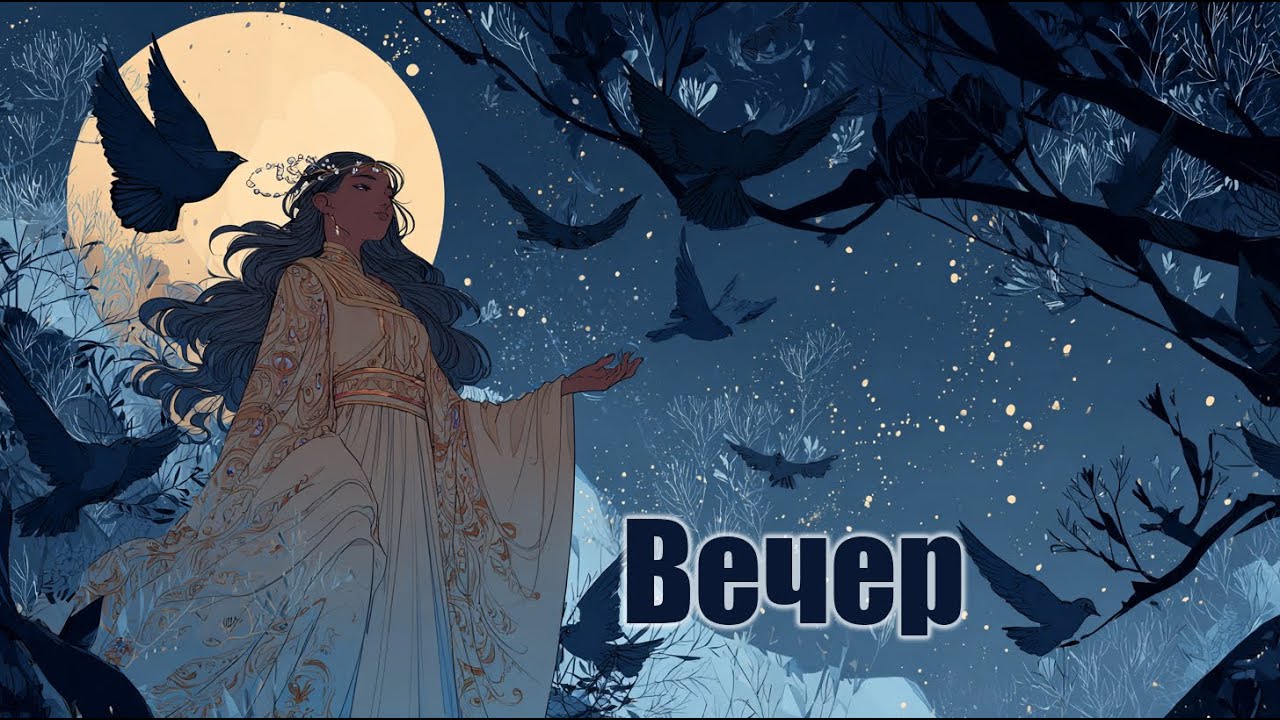 🎶 Николай Гумилёв. Вечер (Suno) [Lyric video]