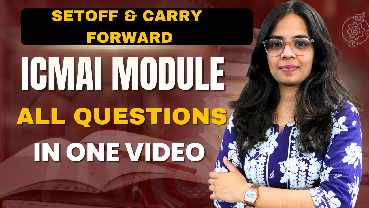SET OFF AND CARRY FORWARD ALL QUESTIONS OF MODULE 🤩😎|| CMA & CA INTER 🙌||#cma #caexam